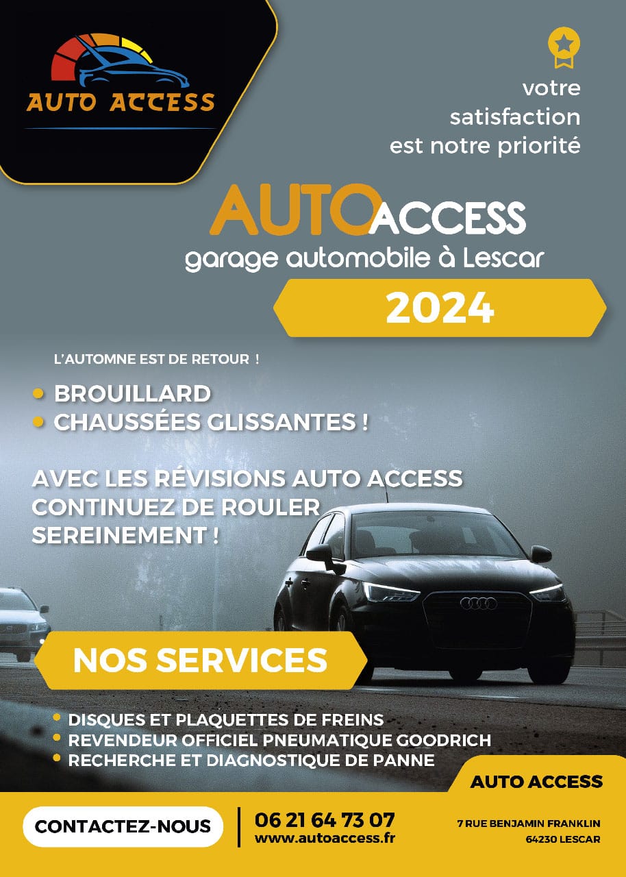 les news de l'été 2024 chez Auto Access à Lescar