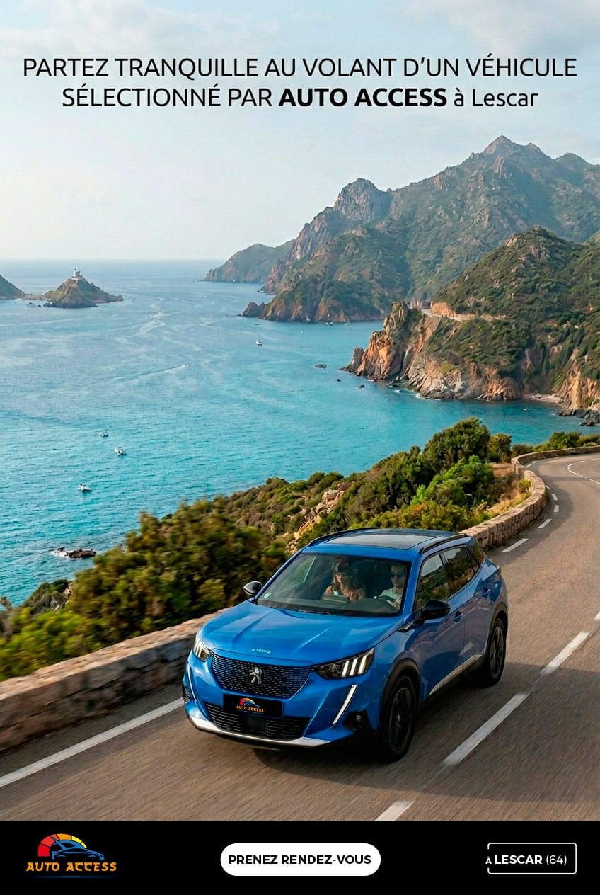 Pour 2026 faites confiance à votre garagiste Auto Access à Lescar pour l'achat de votre nouveau véhicule
